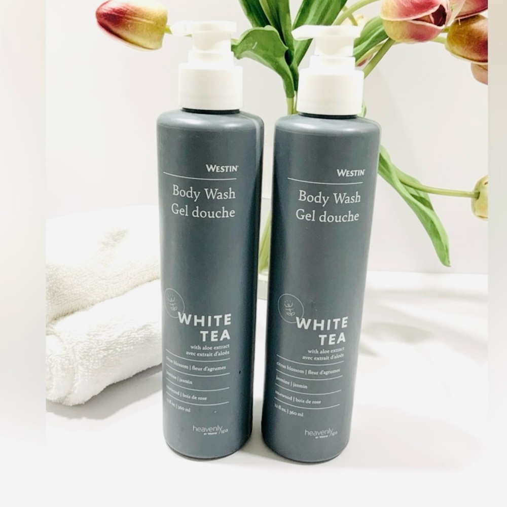 (2 PACK) BODY WASH WHITE TEA WITH ALOE 360ml/12 fl oz.